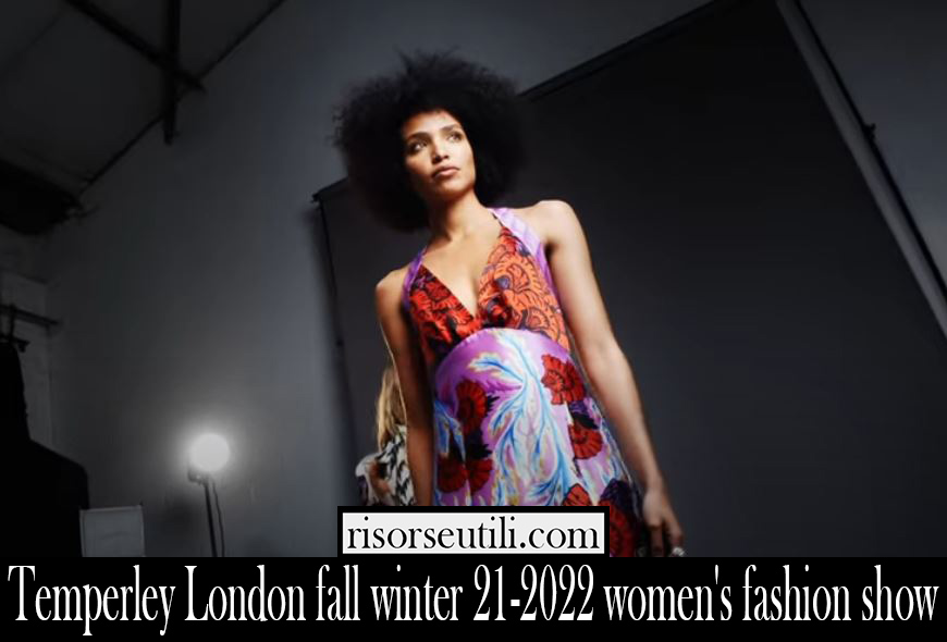 Temperley London fall winter 21 2022 womens fashion show