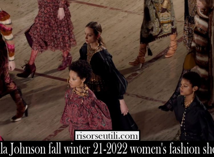Ulla Johnson fall winter 21 2022 womens fashion show