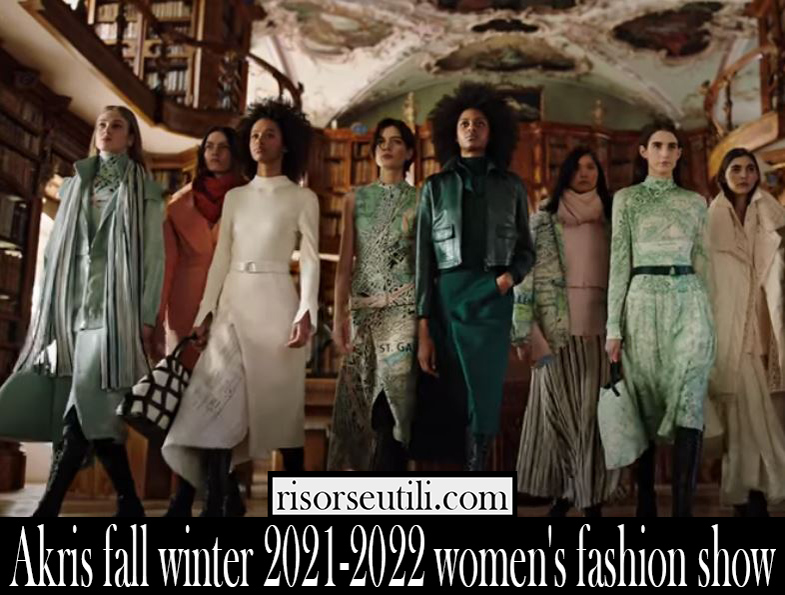 Akris fall winter 2021 2022 womens fashion show