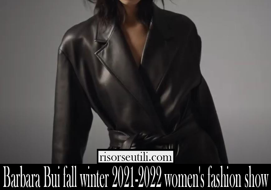 Barbara Bui fall winter 2021 2022 womens fashion show