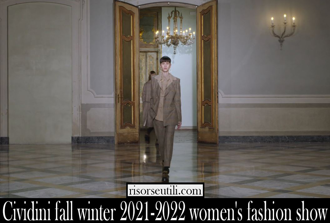 Cividini fall winter 2021 2022 womens fashion show Cividini fall winter 2021 2022 womens fashion show