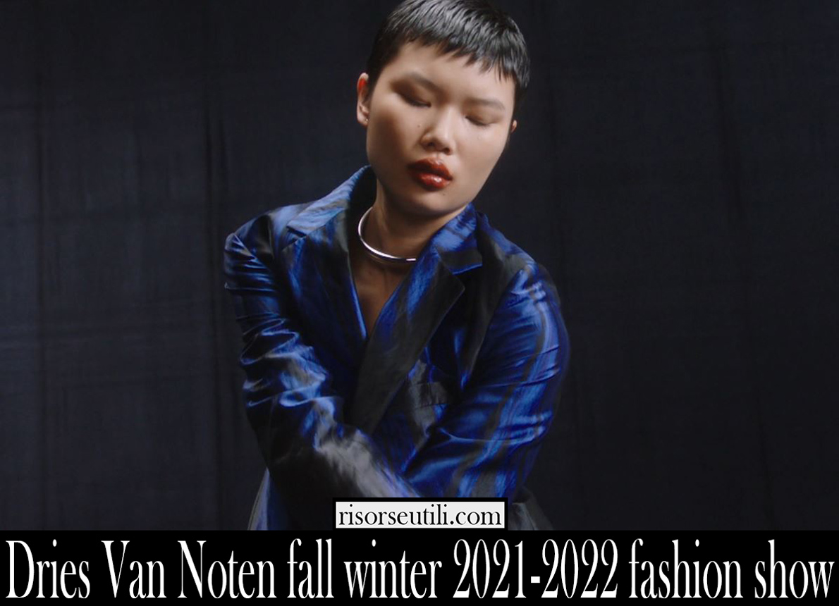 Dries Van Noten fall winter 2021 2022 fashion show