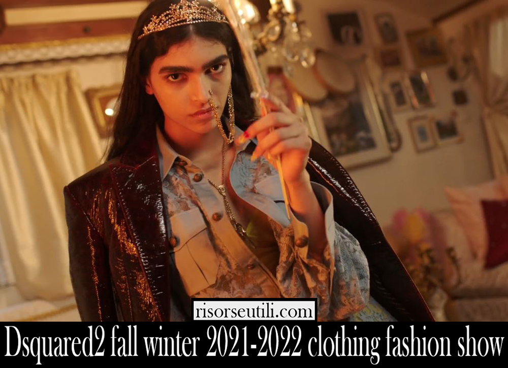 Dsquared2 fall winter 2021 2022 clothing fashion show