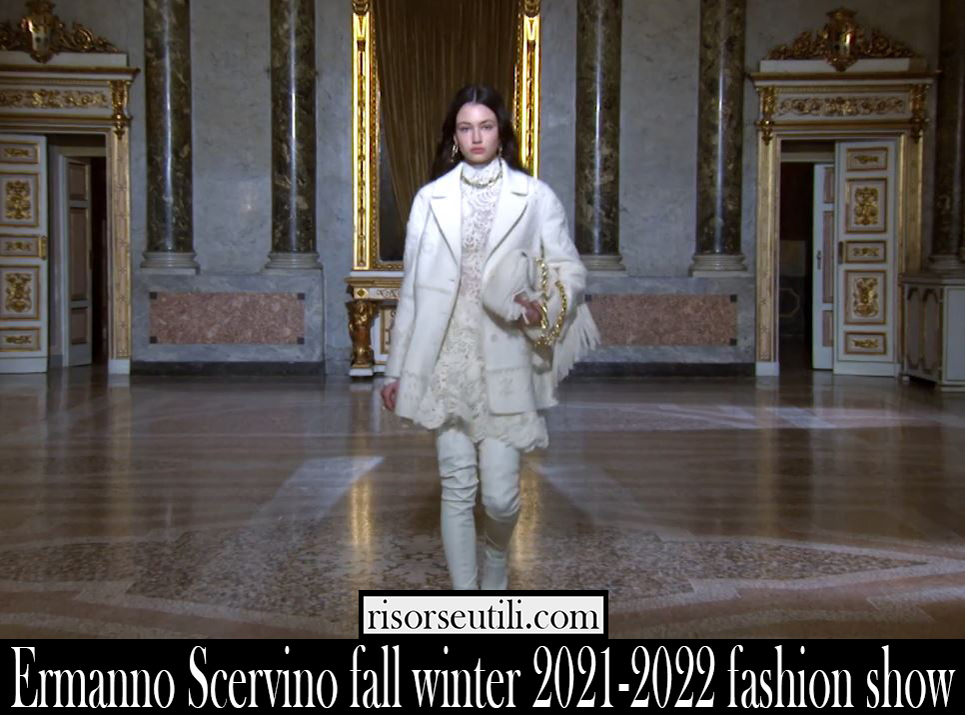 Ermanno Scervino fall winter 2021 2022 womens fashion show