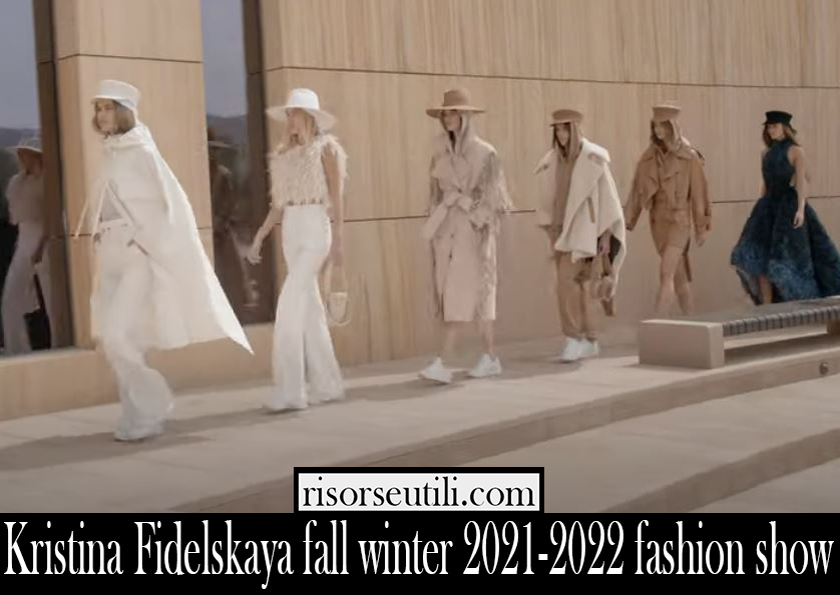 Kristina Fidelskaya fall winter 2021 2022 fashion show