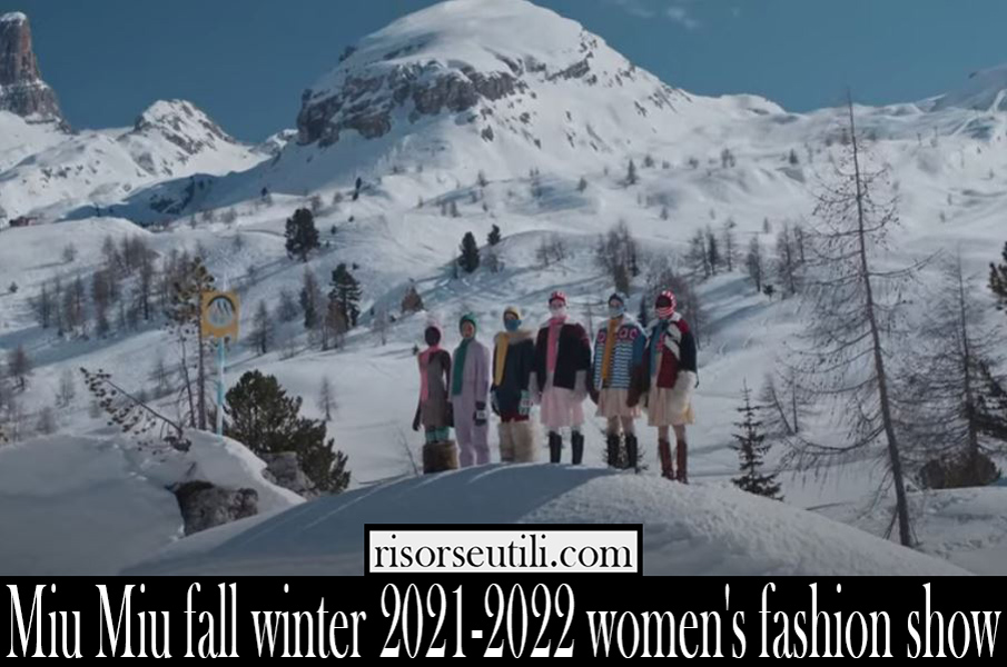 Miu Miu fall winter 2021 2022 womens fashion show