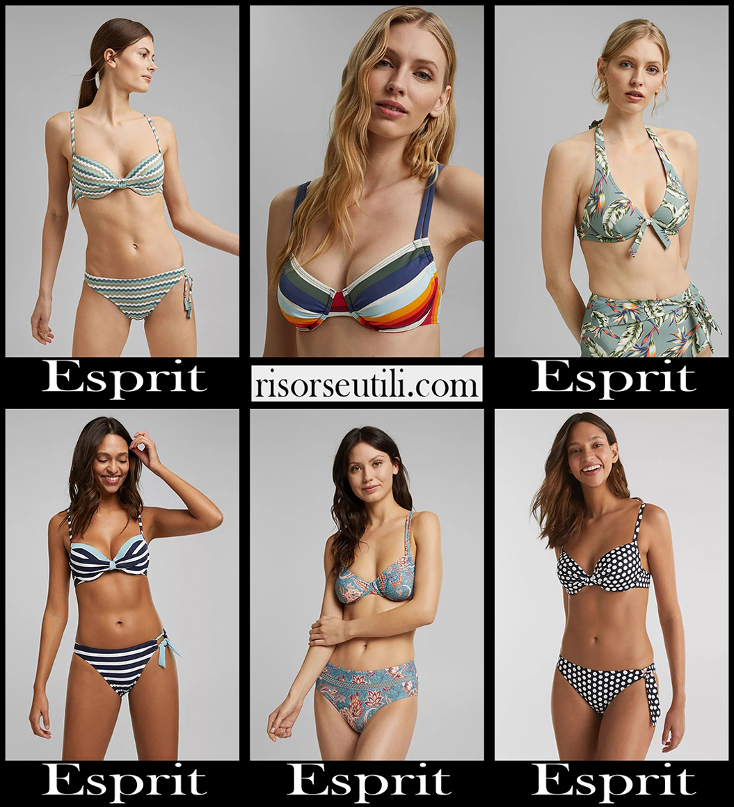 New arrivals Esprit bikinis 2021 womens swimwear