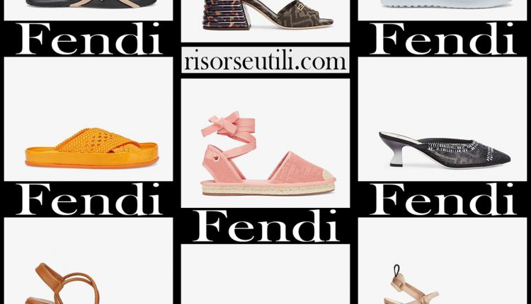 New arrivals Fendi shoes 2021 womens footwear