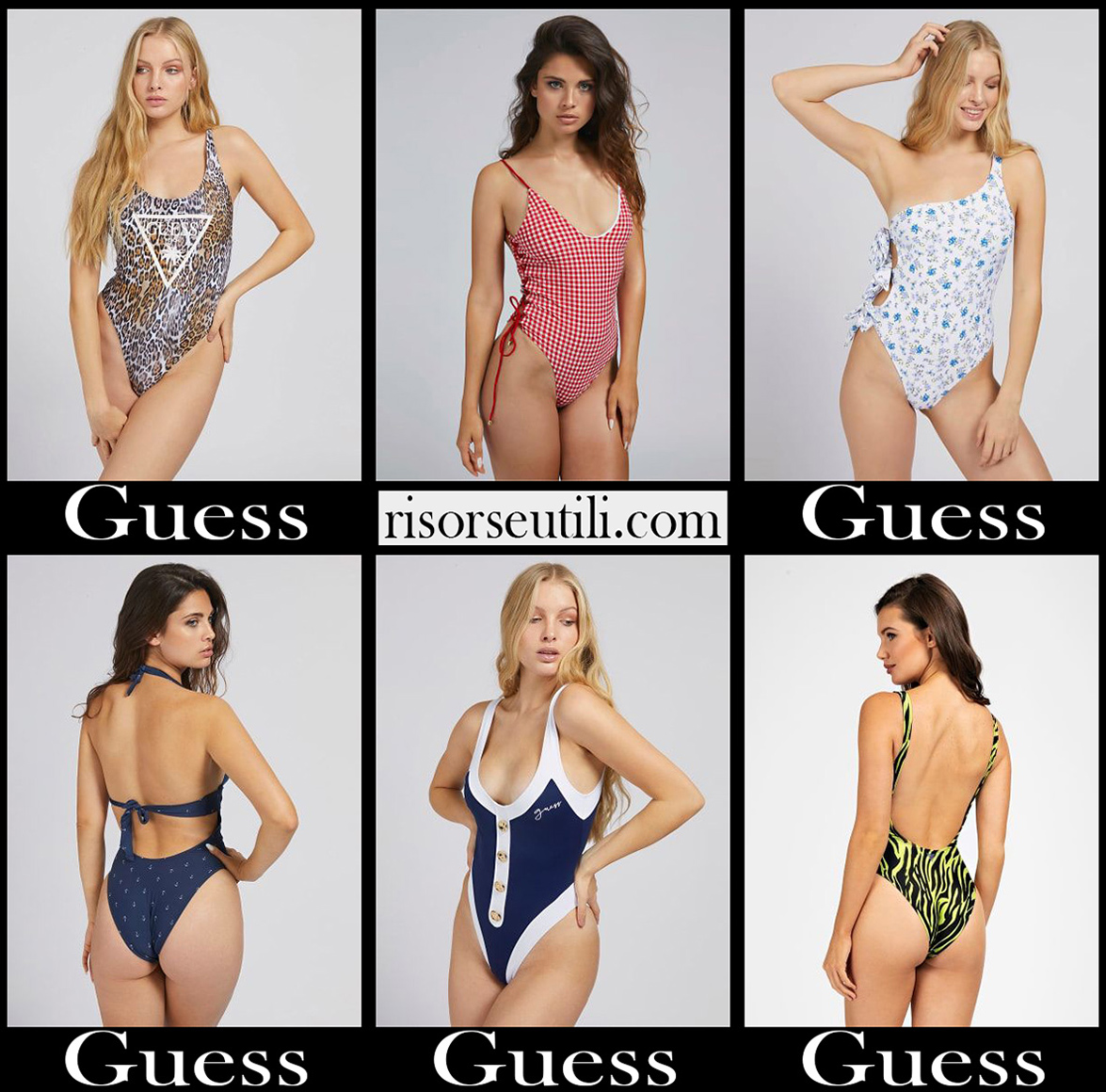 New arrivals Guess swimsuits 2021 womens swimwear