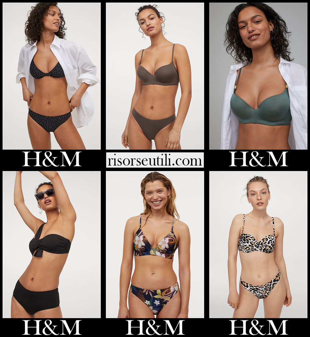 New arrivals HM bikinis 2021 womens swimwear
