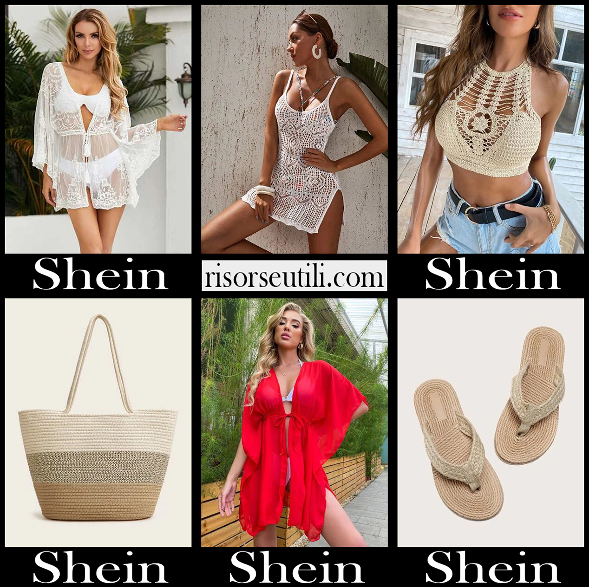 New arrivals Shein beachwear 2021 womens clothing
