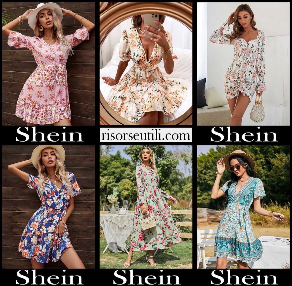 New arrivals Shein dresses 2021 womens clothing