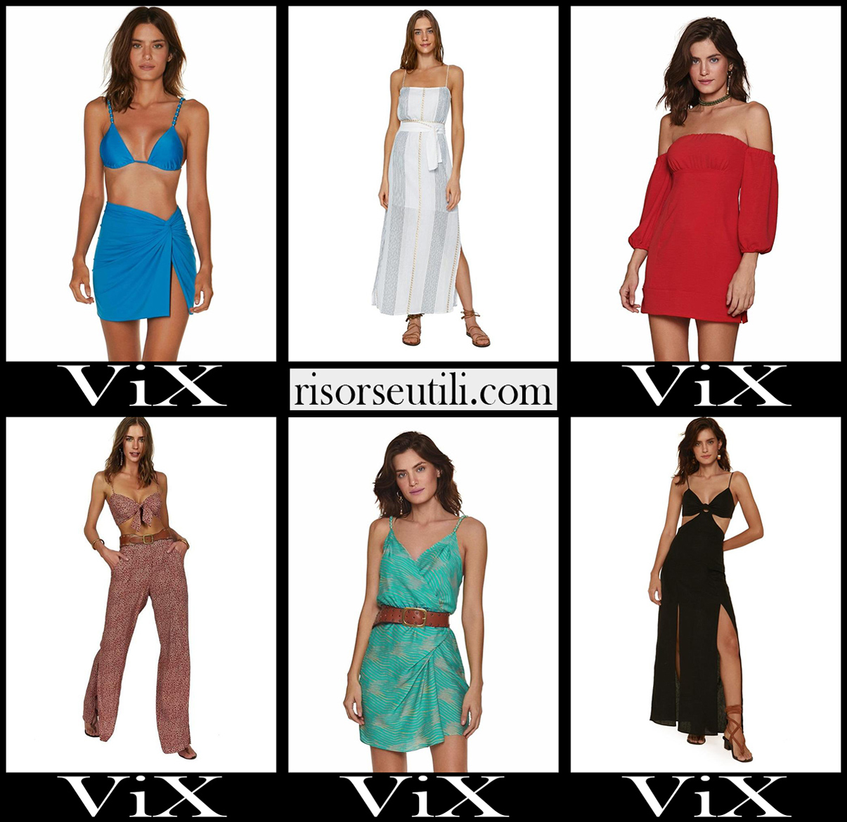 New arrivals ViX dresses 2021 womens summer clothing