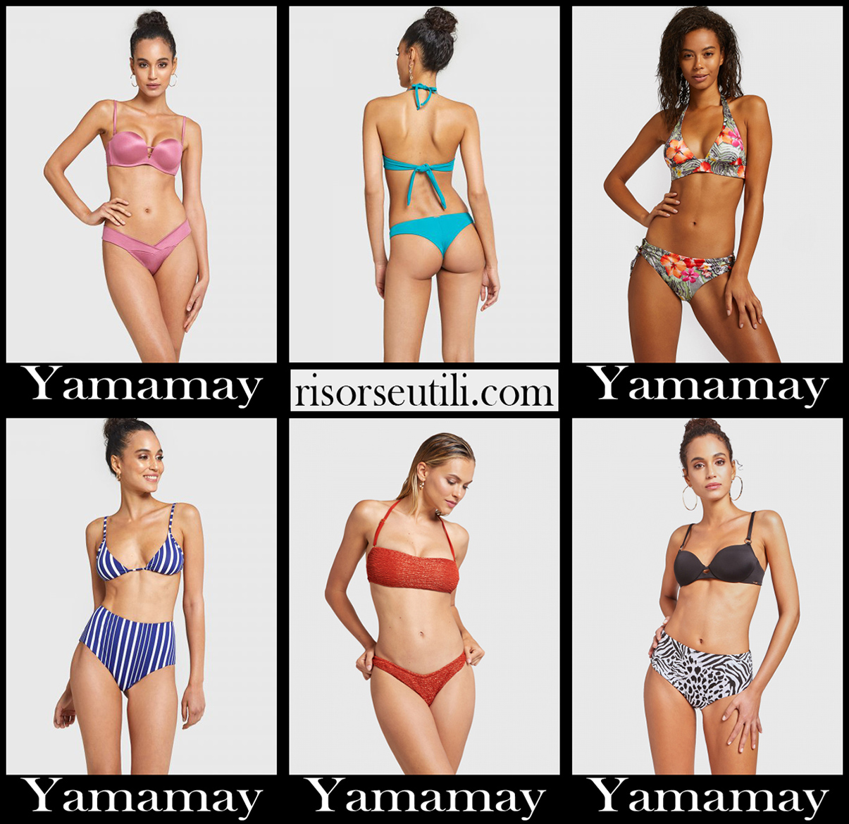 New arrivals Yamamay bikinis 2021 womens swimwear