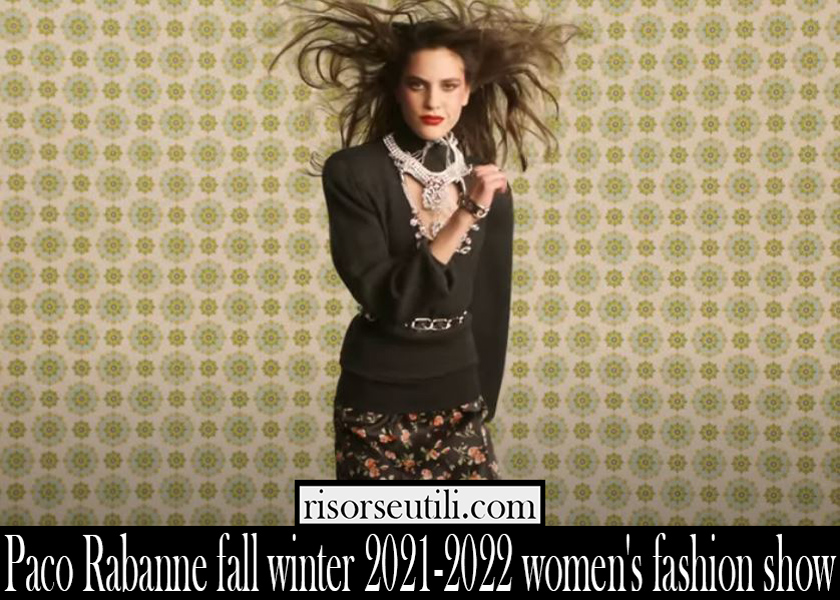 Paco Rabanne fall winter 2021 2022 womens fashion show