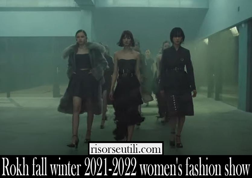 Rokh fall winter 2021 2022 womens fashion show Rokh fall winter 2021 2022 womens fashion show