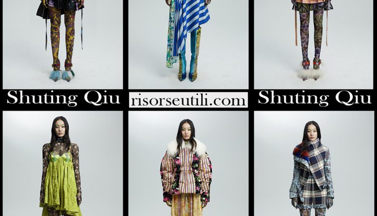 Shuting Qiu fall winter 2021 2022 womens fashion clothing