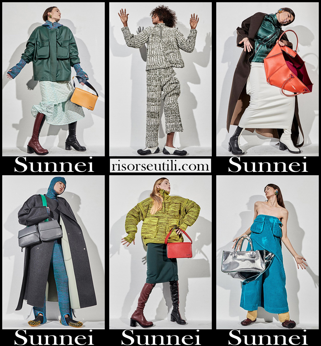 Sunnei fall winter 2021 2022 womens fashion clothing