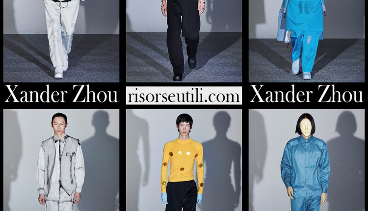 Xander Zhou spring summer 2021 mens fashion collection