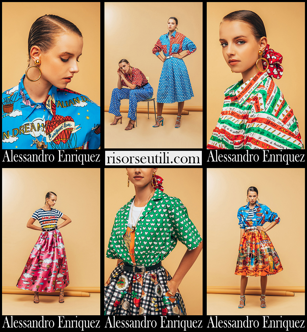 Alessandro Enriquez spring summer 2021 fashion look