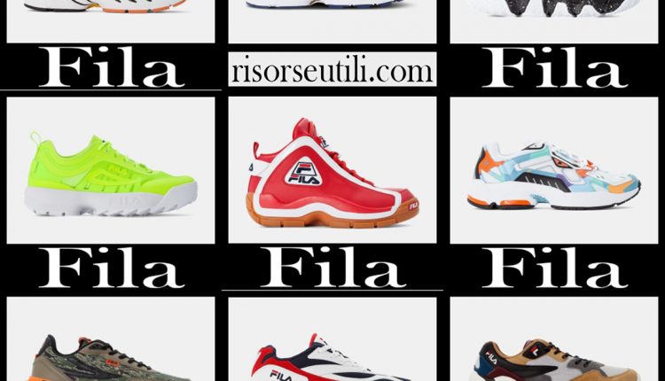 New arrivals Fila sneakers 2021 mens shoes footwear