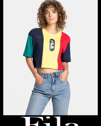 New arrivals Fila t shirts 2021 fashion womens clothing 15