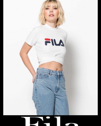 New arrivals Fila t shirts 2021 fashion womens clothing 8