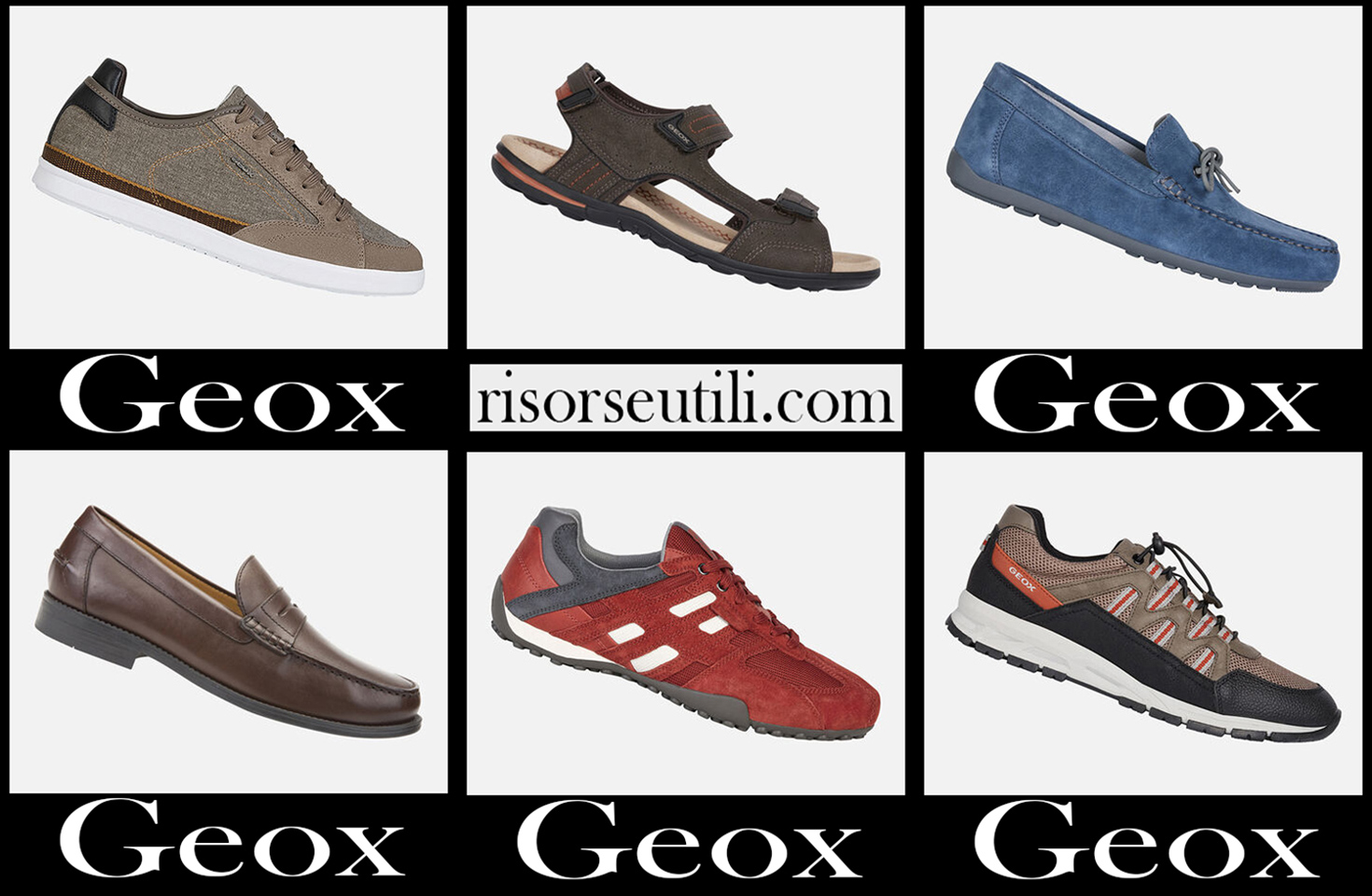 New arrivals Geox shoes 2021 mens footwear look