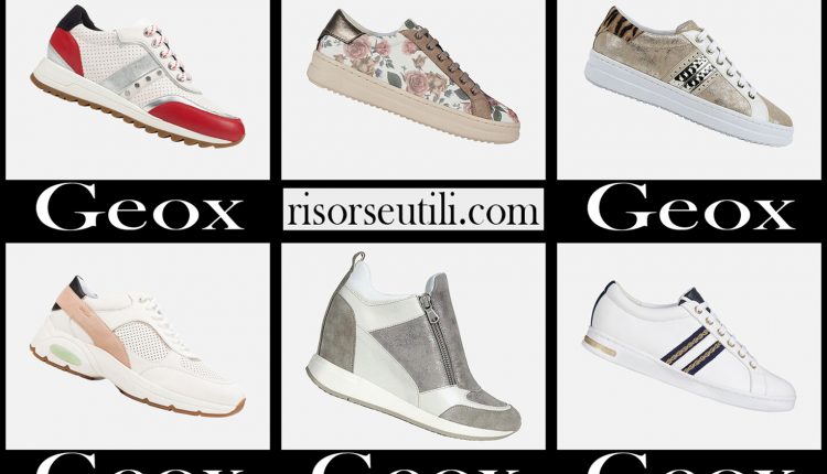 New arrivals Geox sneakers 2021 womens shoes look