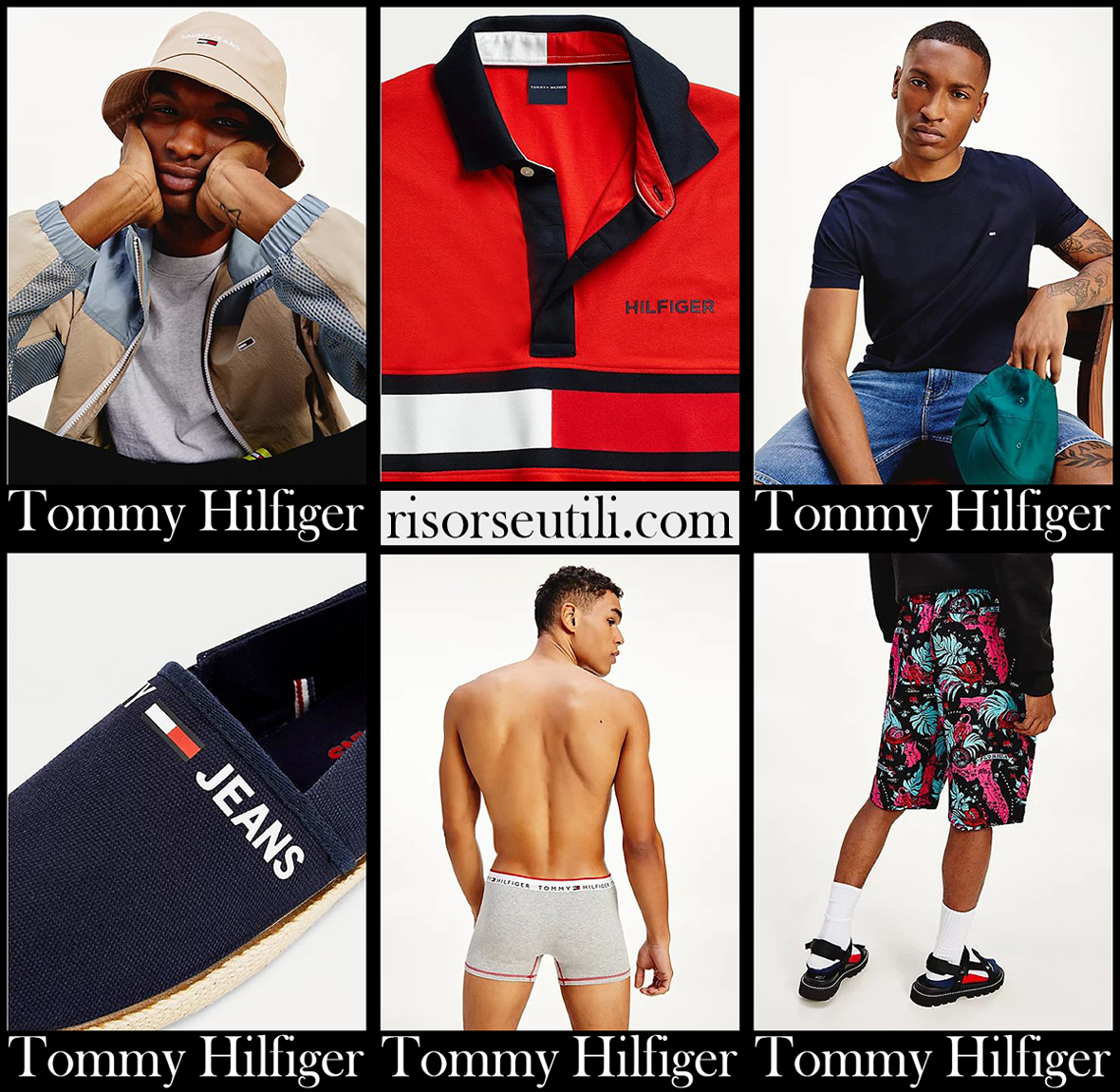 New arrivals Tommy Hilfiger 2021 mens clothing look