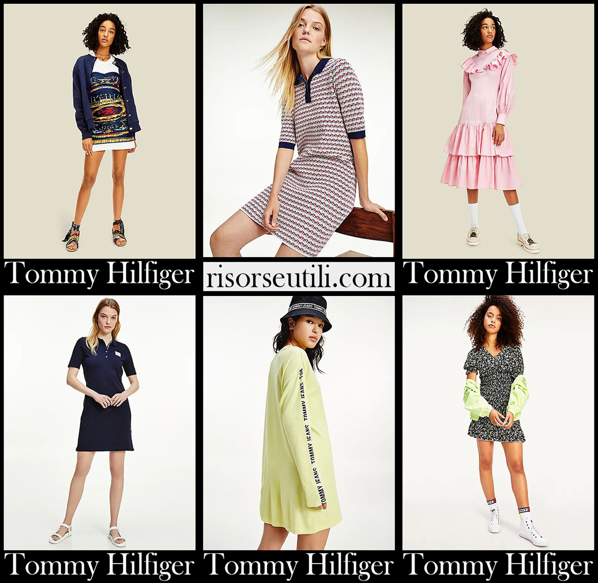 New arrivals Tommy Hilfiger dresses 2021 womens