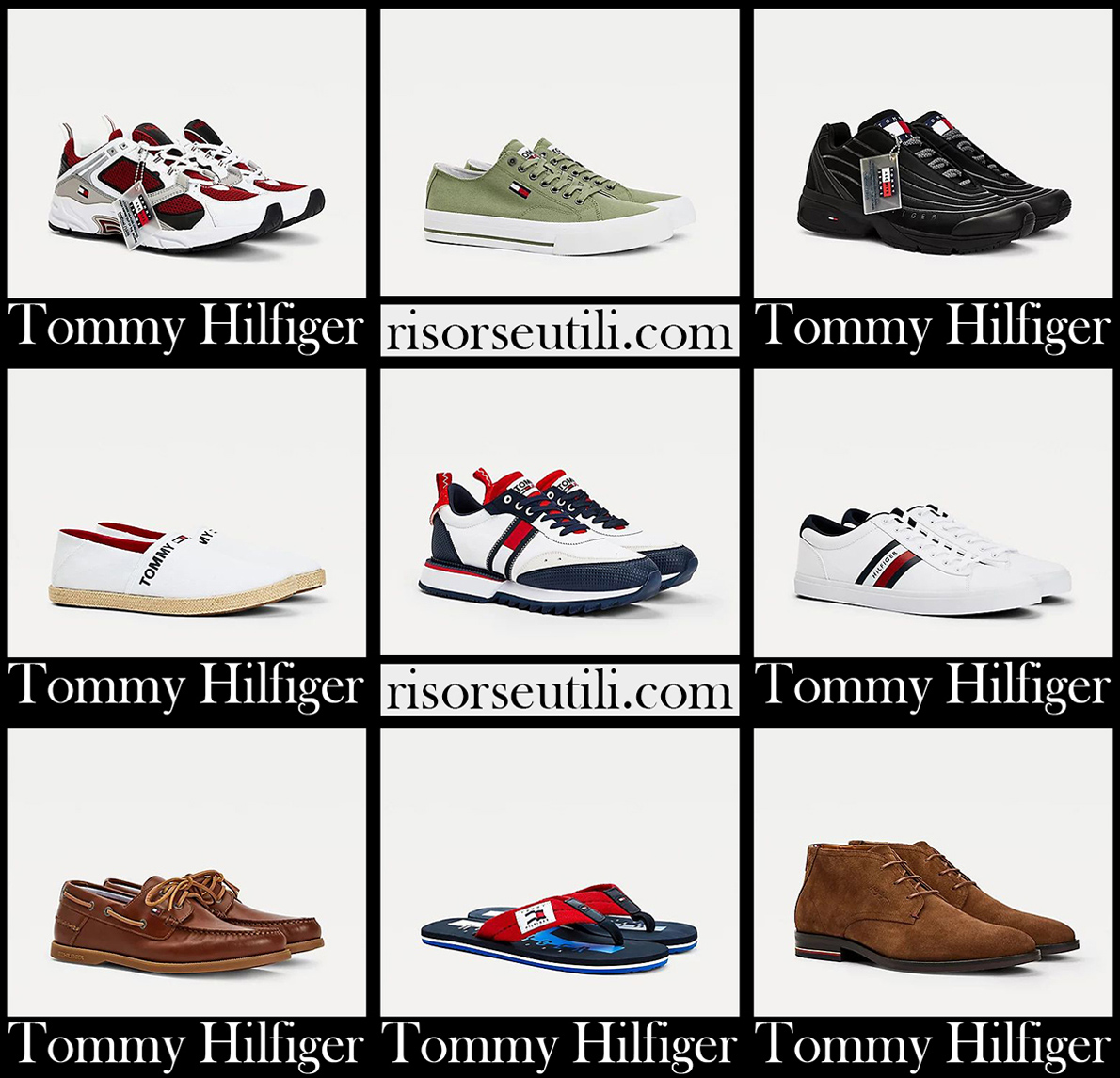 New arrivals Tommy Hilfiger shoes 2021 mens footwear