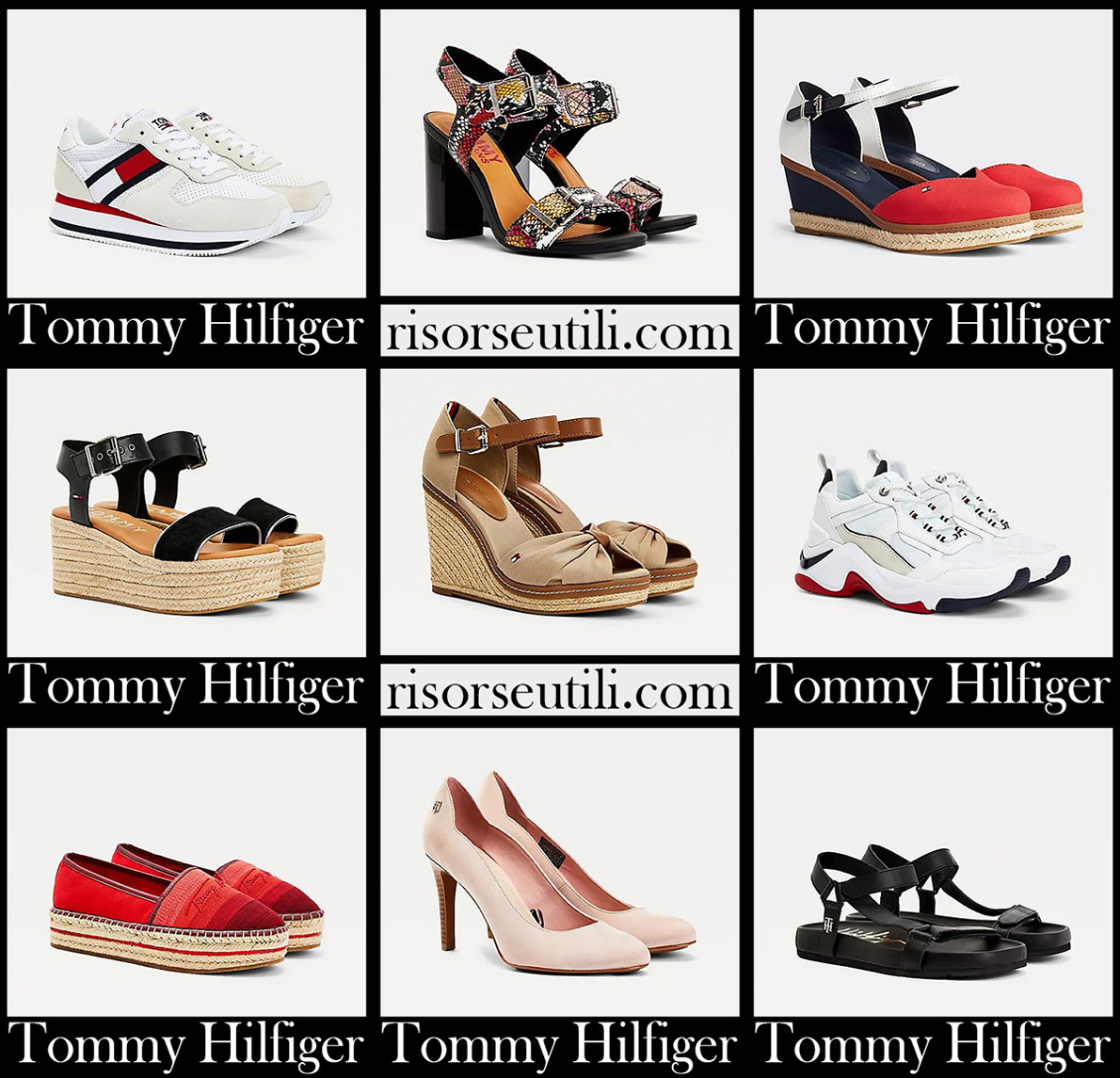 New arrivals Tommy Hilfiger shoes 2021 womens footwear