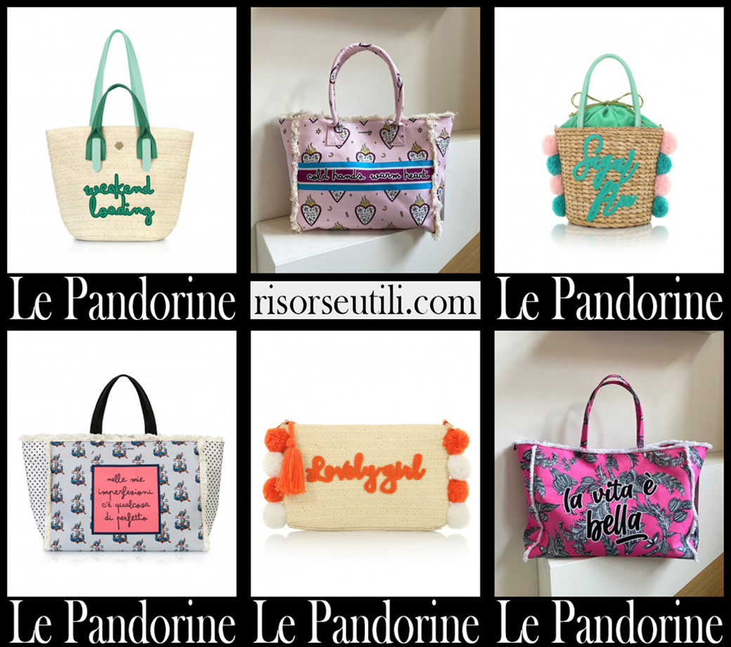 New arrivals Le Pandorine beach bags 2021 handbags