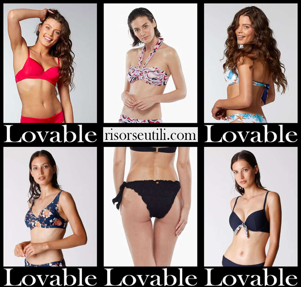 New arrivals Lovable bikinis 2021 womens swimwear