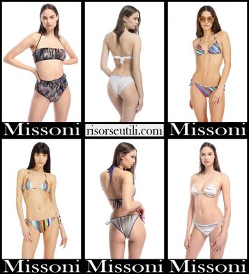 New arrivals Missoni bikinis 2021 womens swimwear