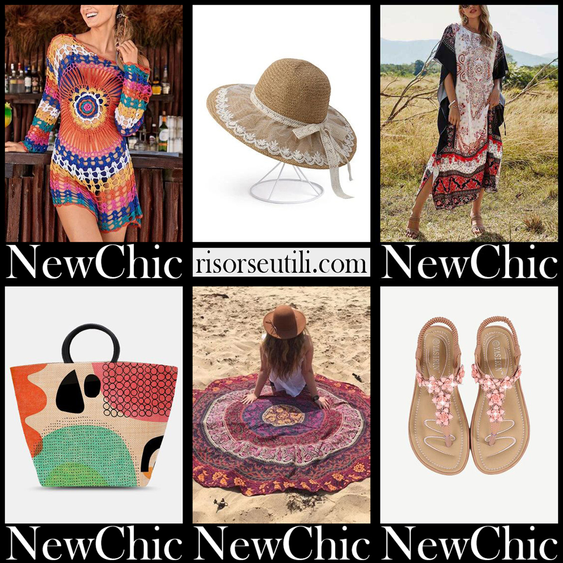 New arrivals NewChic beachwear 2021 womens clothing