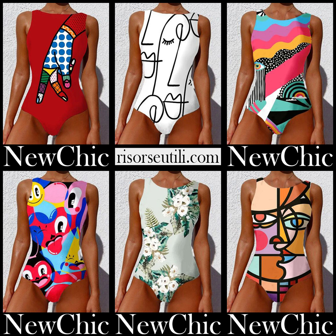 New arrivals NewChic swimsuits 2021 womens swimwear