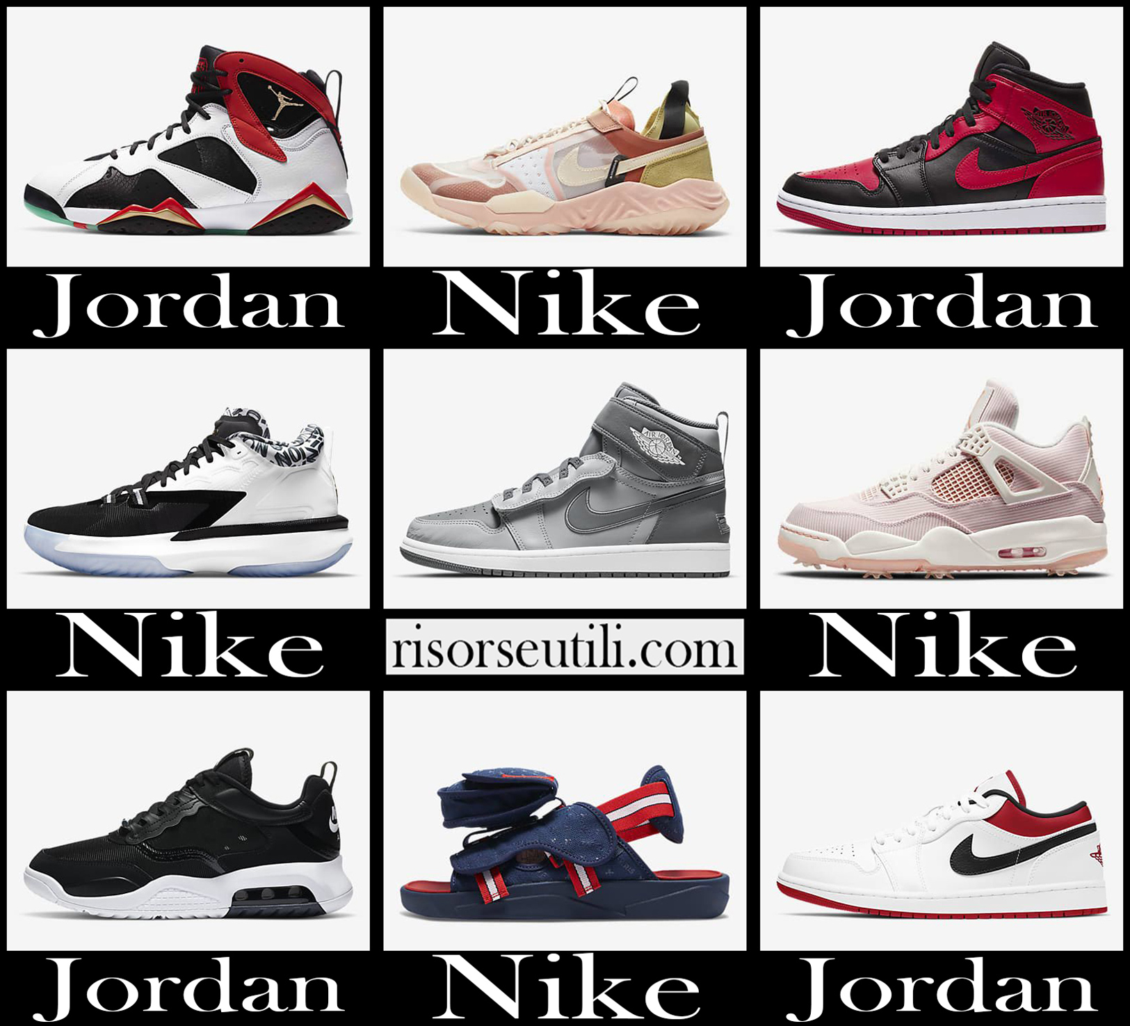 New arrivals Nike Jordan 2021 mens sports shoes