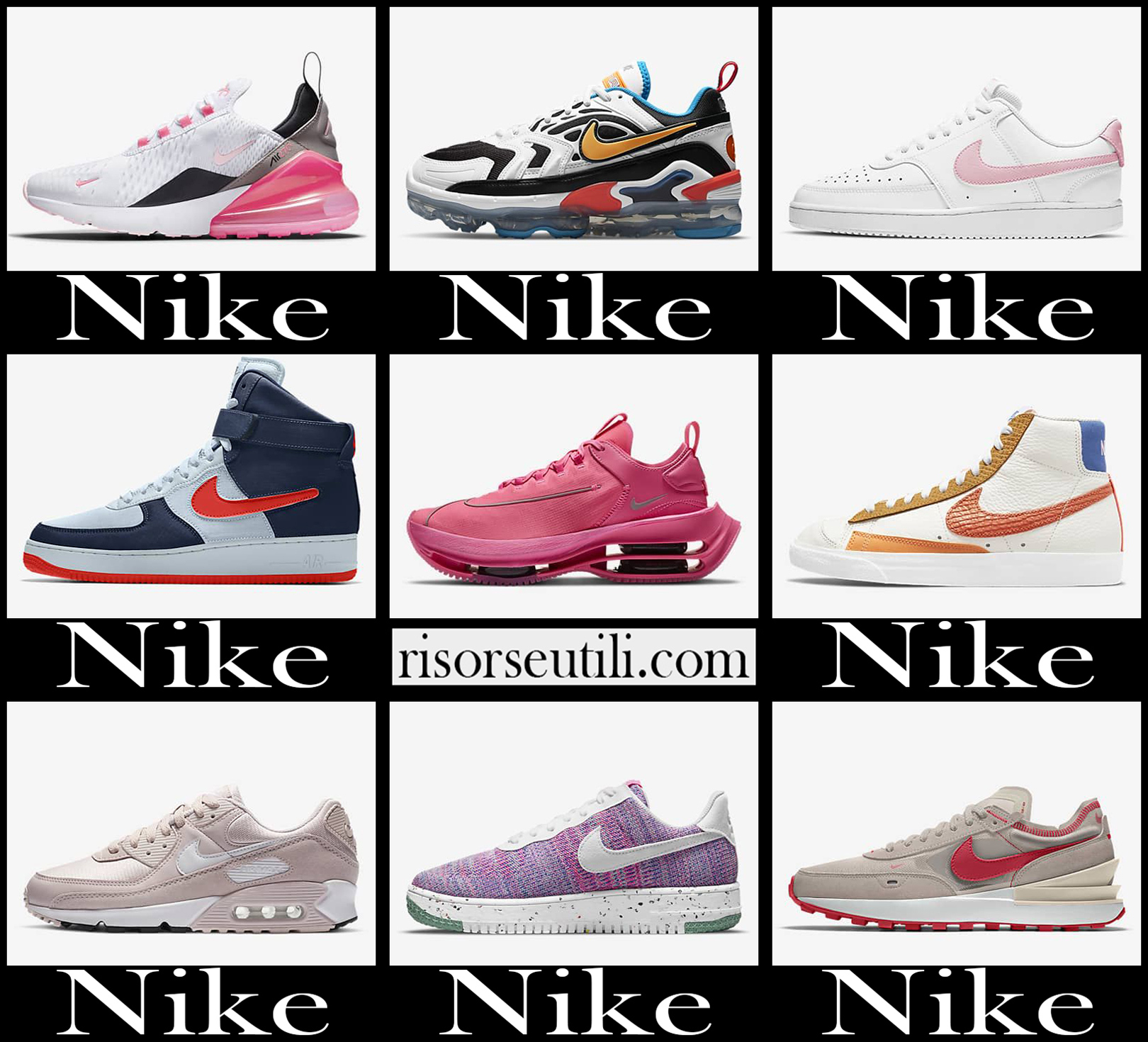 New arrivals Nike sneakers 2021 womens sports shoes