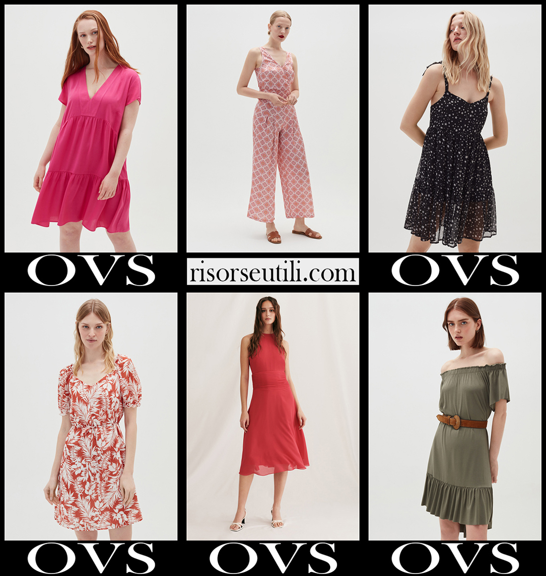 New arrivals OVS dresses 2021 womens clothing