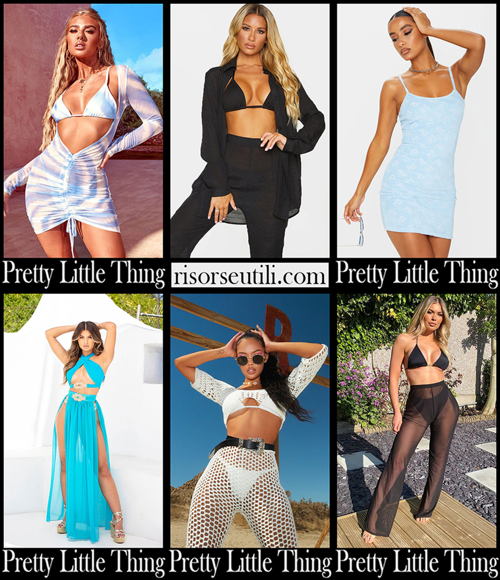 New arrivals Pretty Little Thing beachwear 2021 swimwear