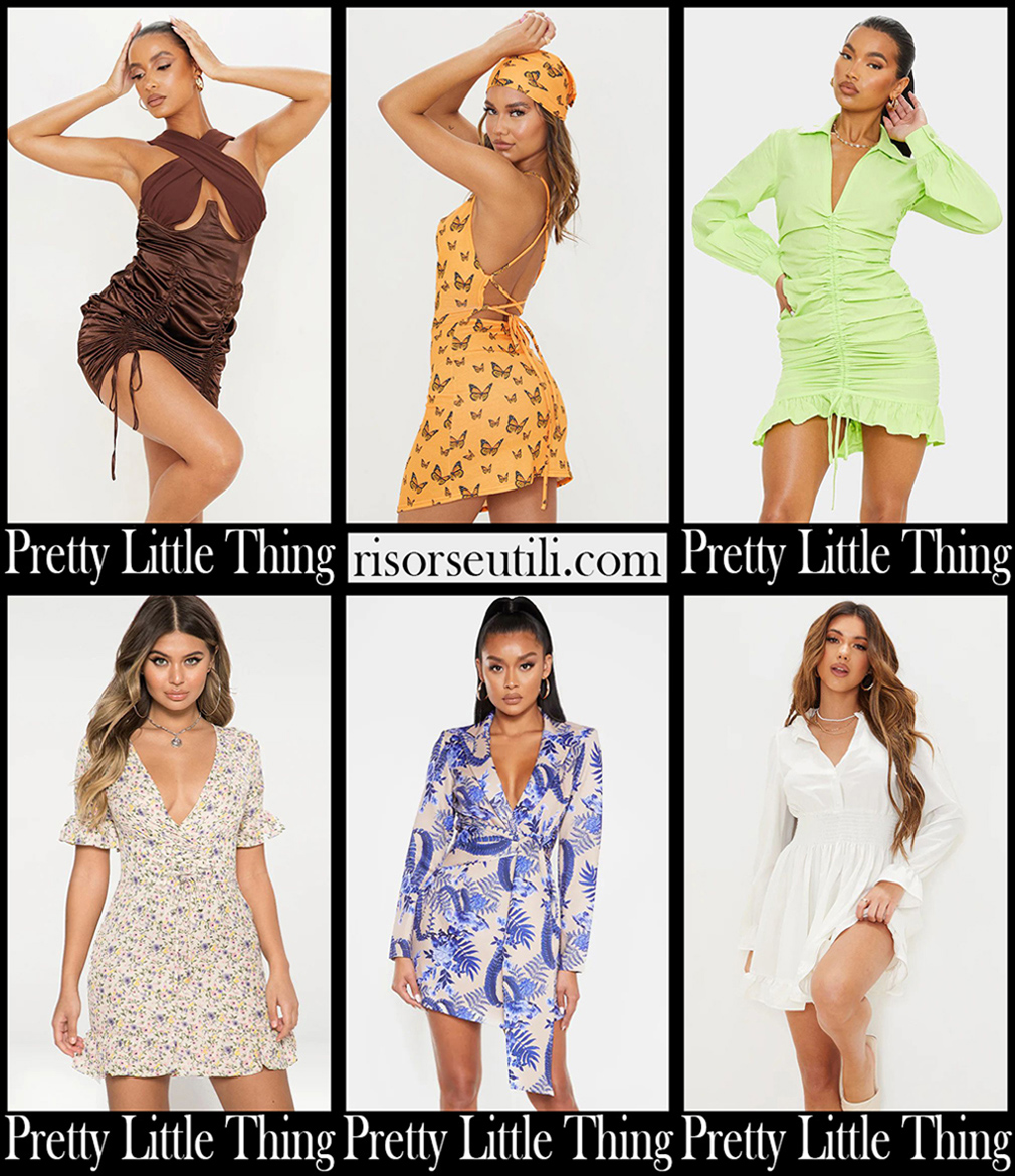 New arrivals Pretty Little Thing dresses 2021 clothing