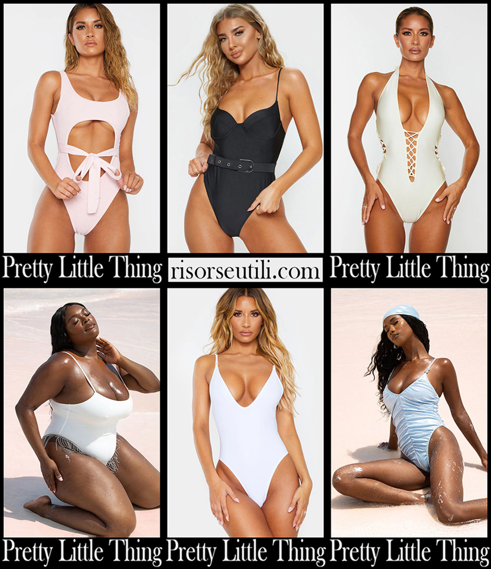 New arrivals Pretty Little Thing swimsuits 2021 swimwear