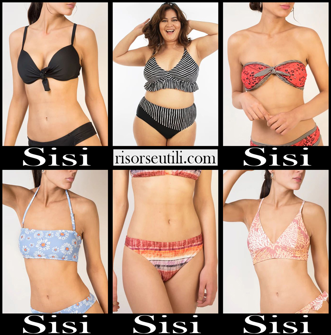 New arrivals Sisi bikinis 2021 womens swimwear