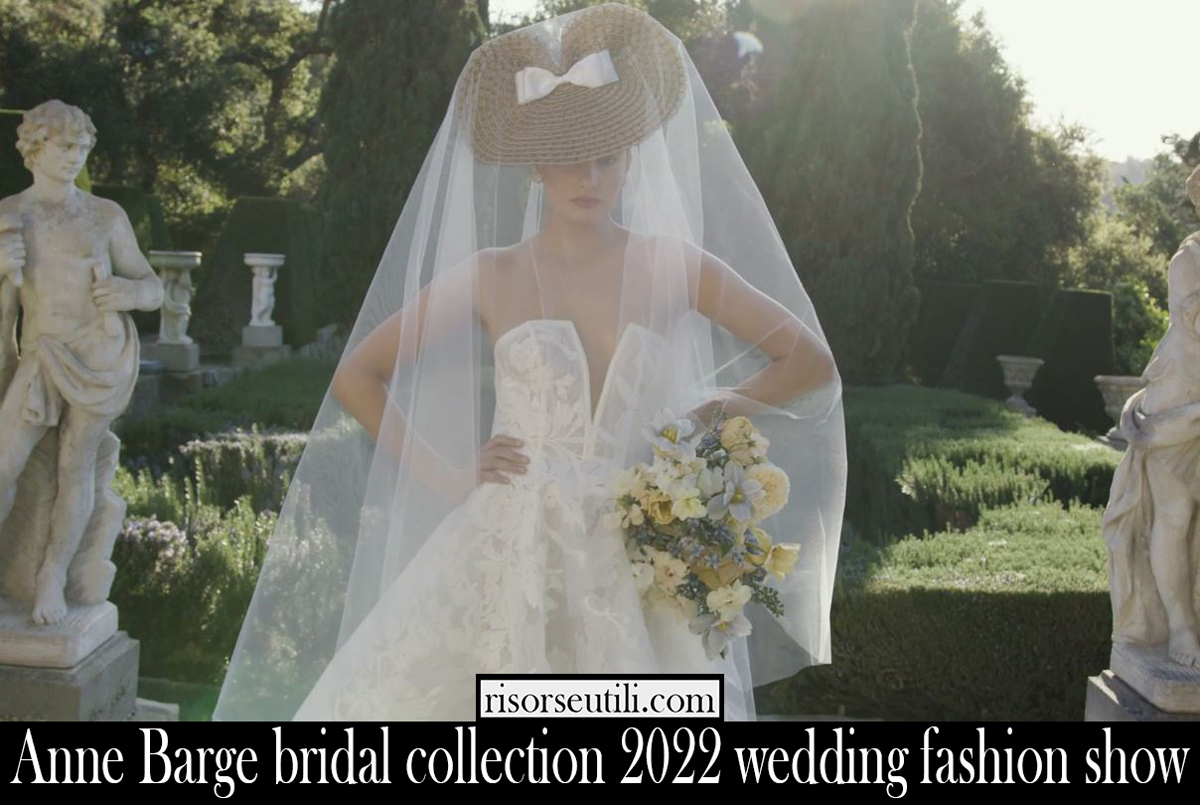 Anne Barge bridal collection 2022 wedding fashion show