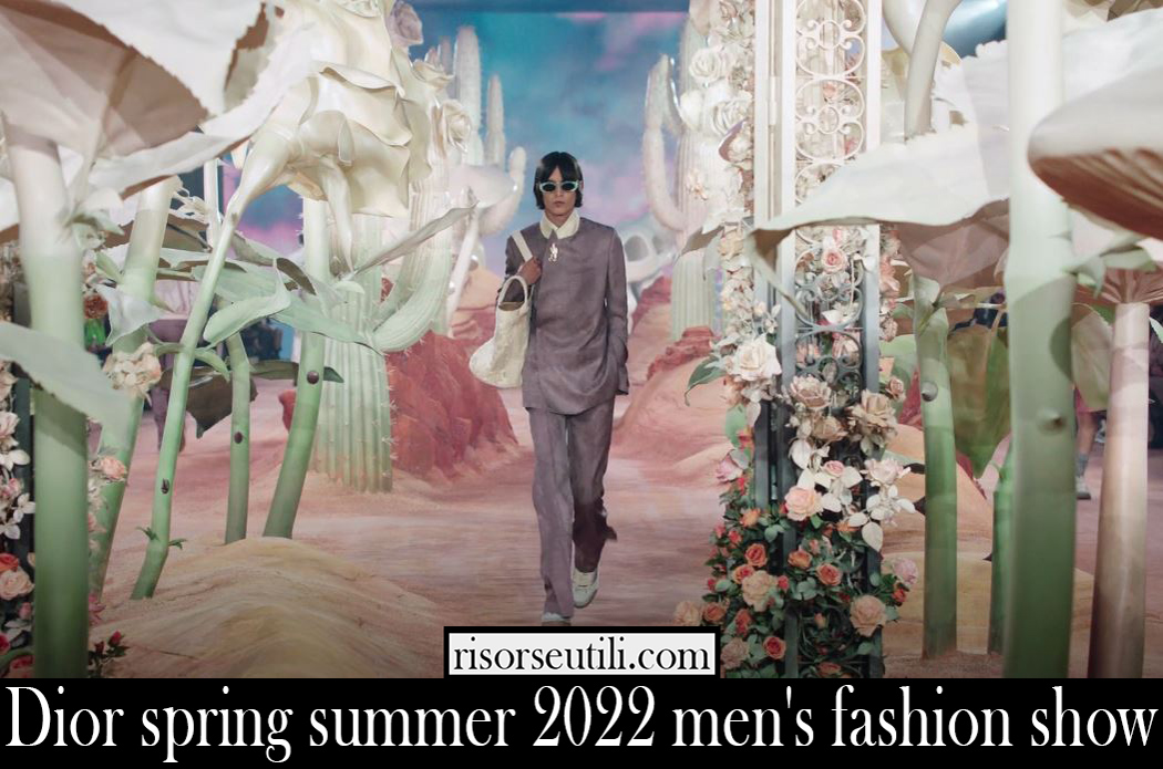 Dior spring summer 2022 mens fashion show