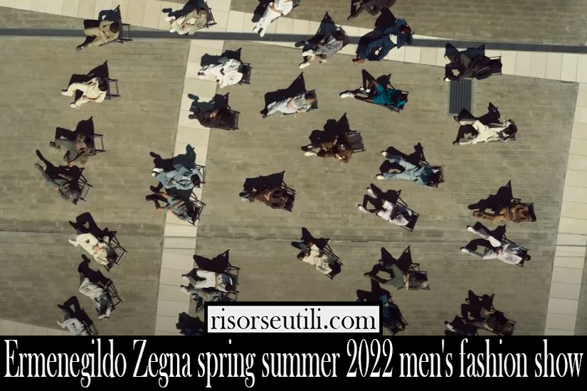 Ermenegildo Zegna spring summer 2022 mens fashion show