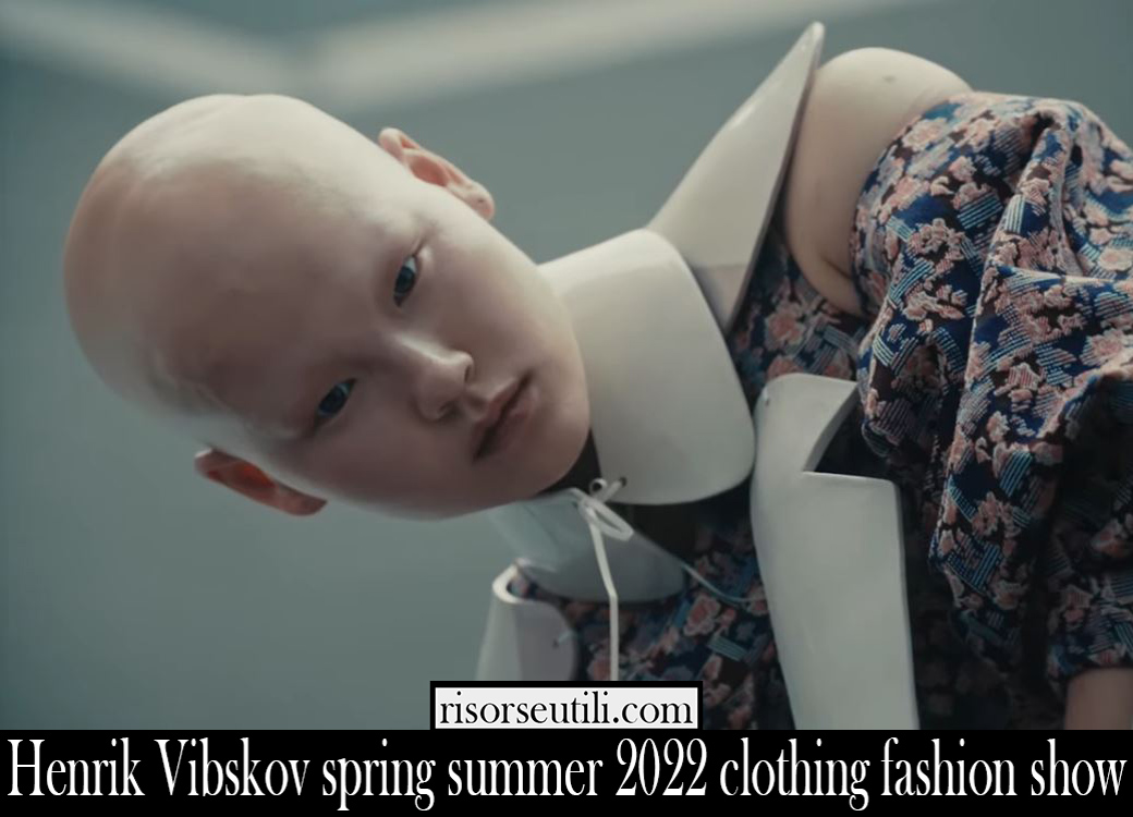 Henrik Vibskov spring summer 2022 clothing fashion show