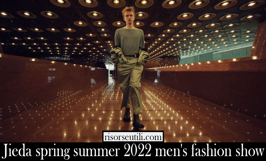 Jieda spring summer 2022 mens fashion show